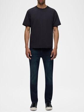 Hudson Blake Slim Straight Jeans Men’s 34 Hayworth Dark Wash Stretch Denim